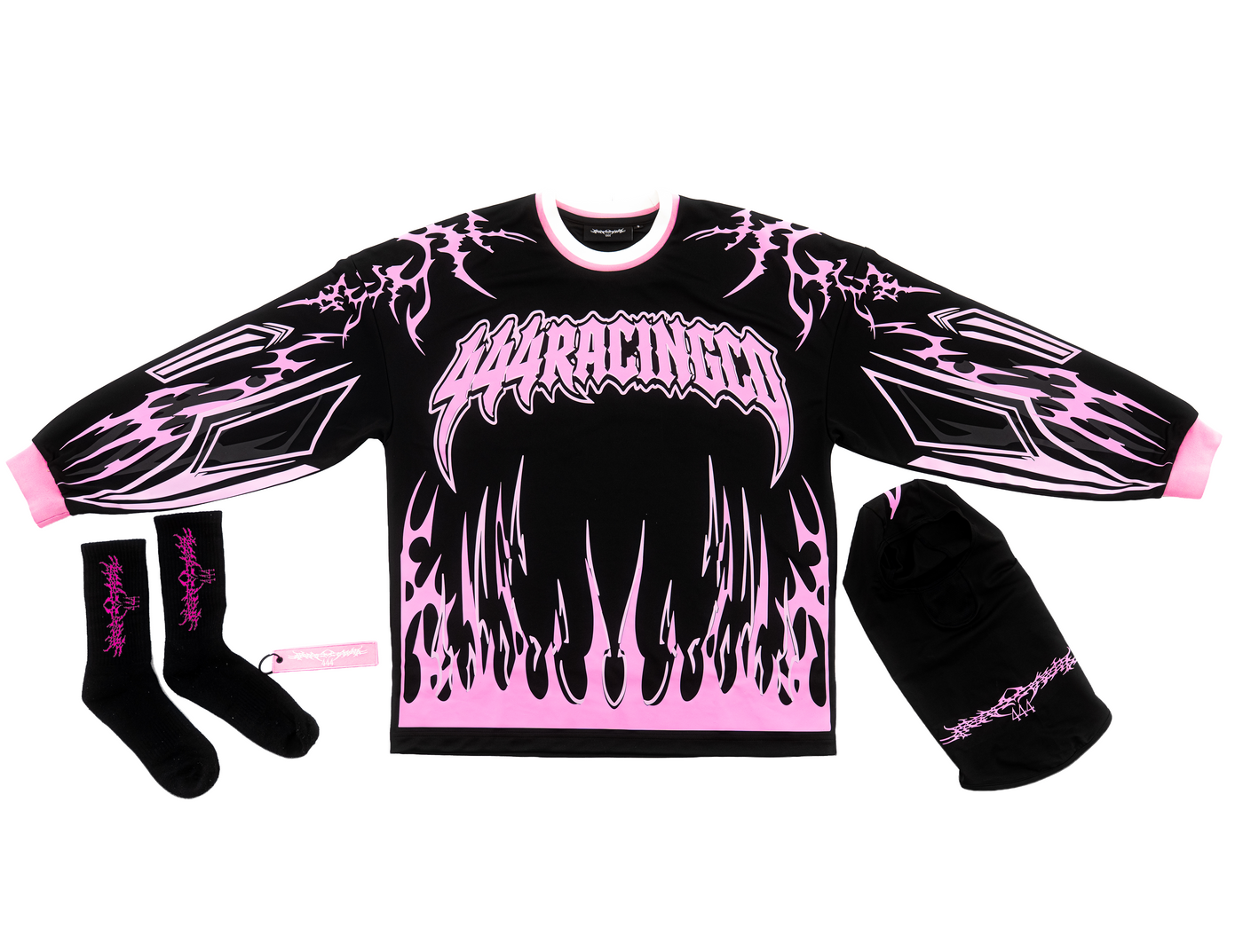 Baby Pink / Black Jersey Bundle