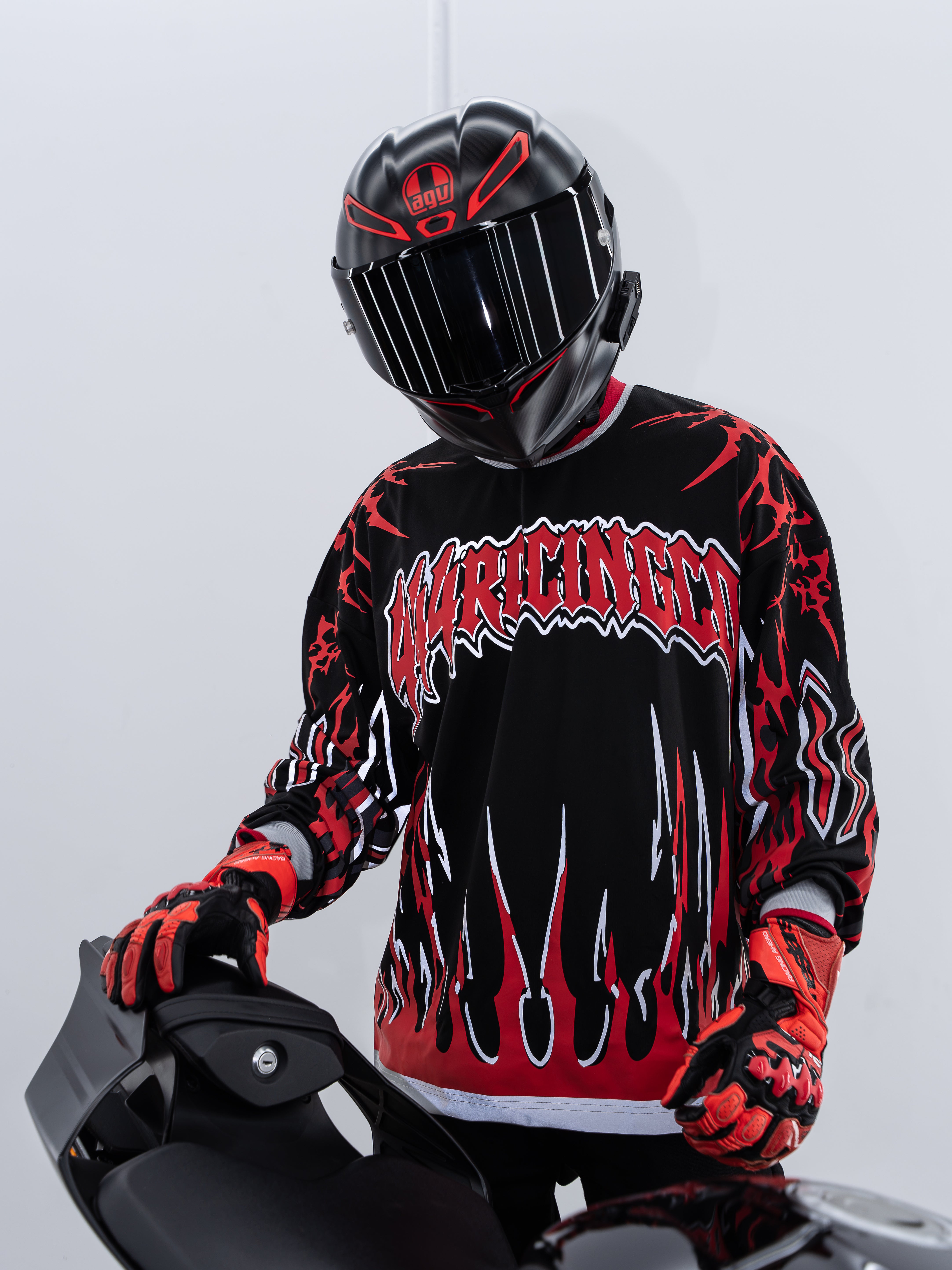 Red Reflective Jersey – 444racingco