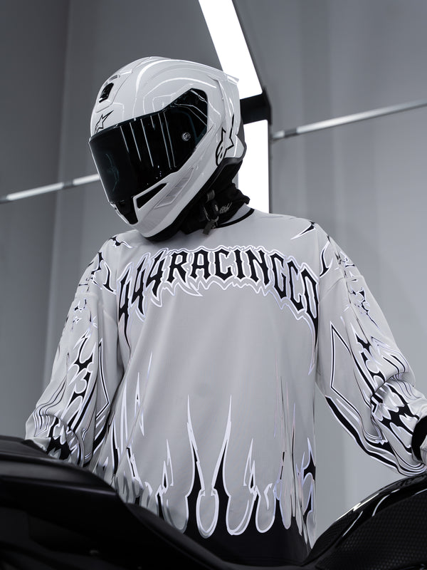White Reflective Jersey