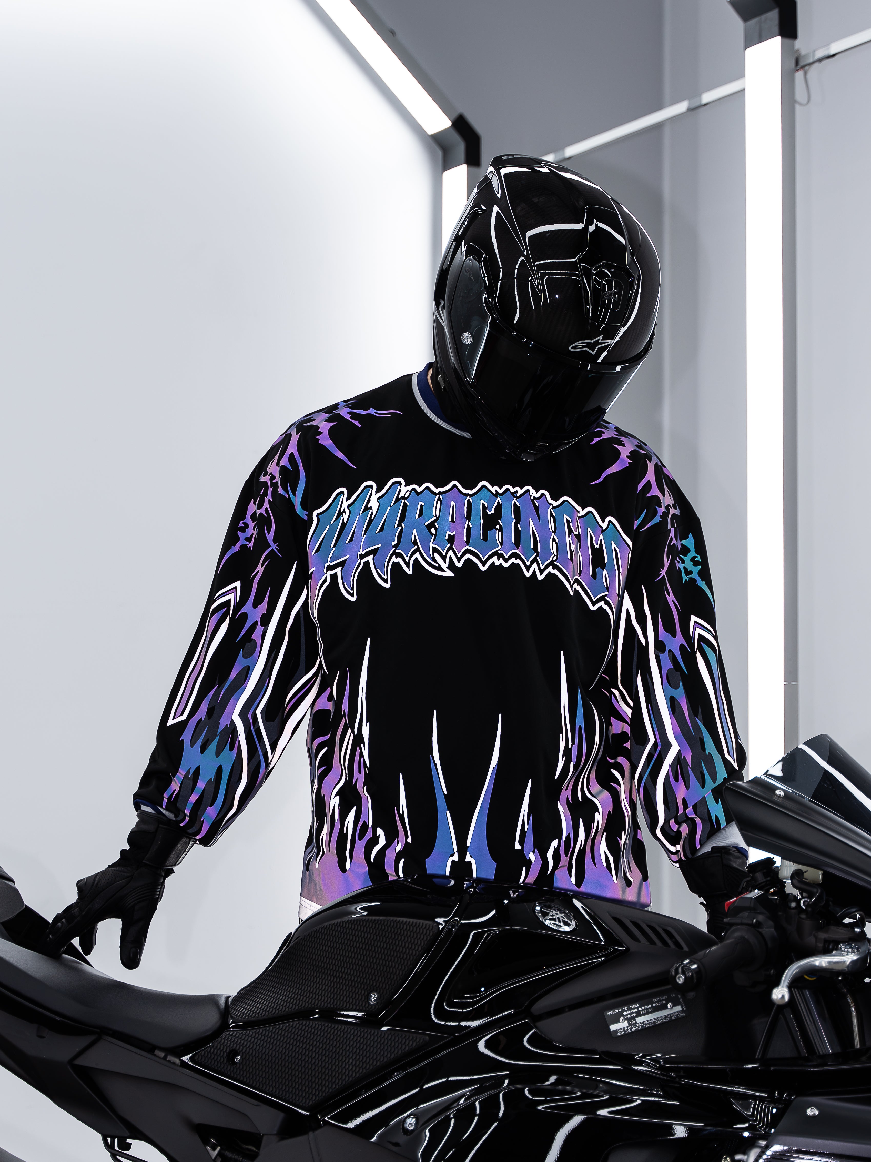 Purple Reflective Jersey – 444racingco