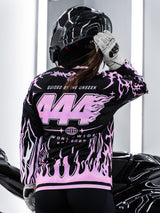 Baby Pink/Black Reflective Jersey