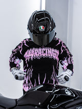 Baby Pink/Black Reflective Jersey