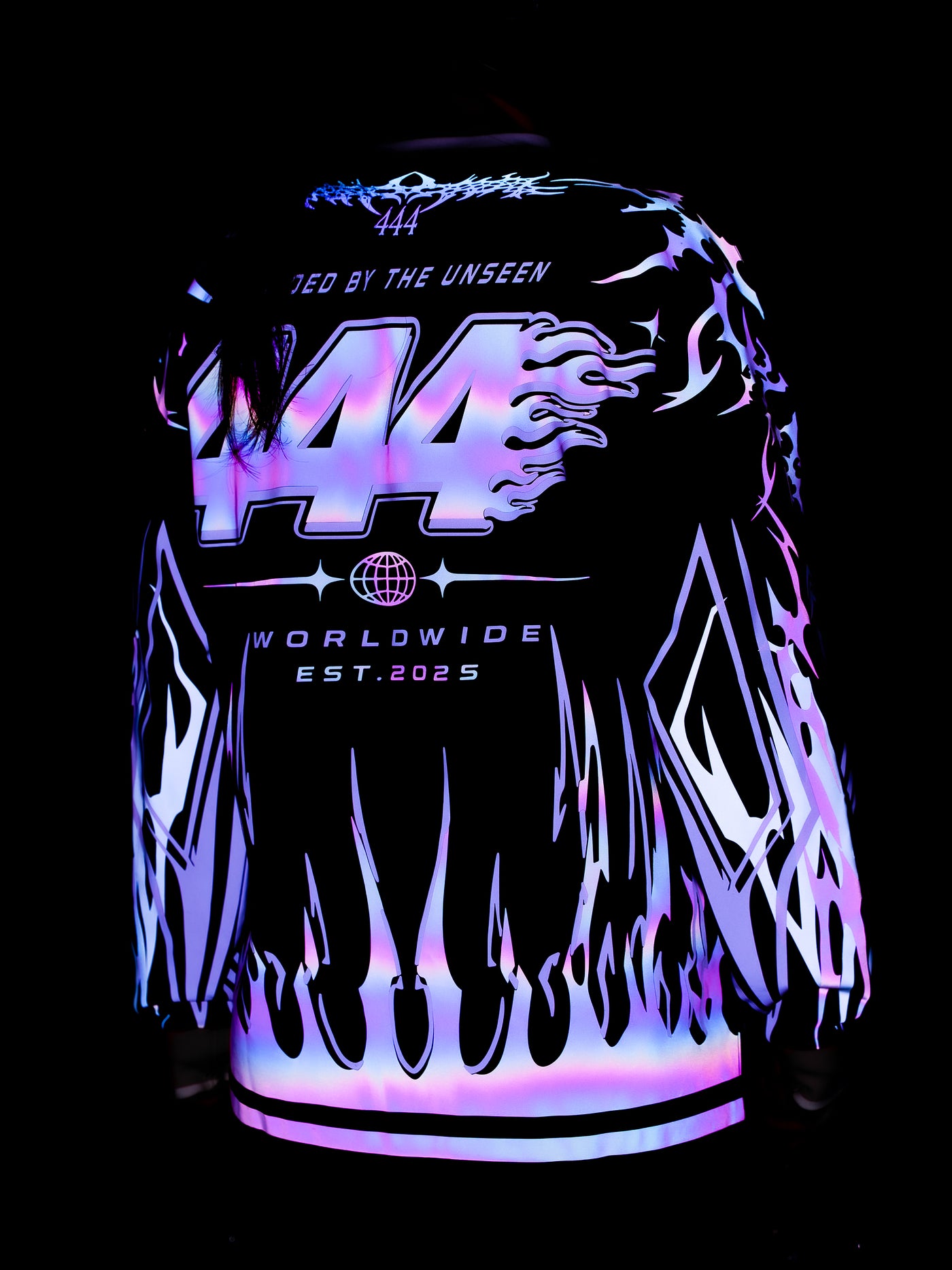 Baby Pink/Black Reflective Jersey
