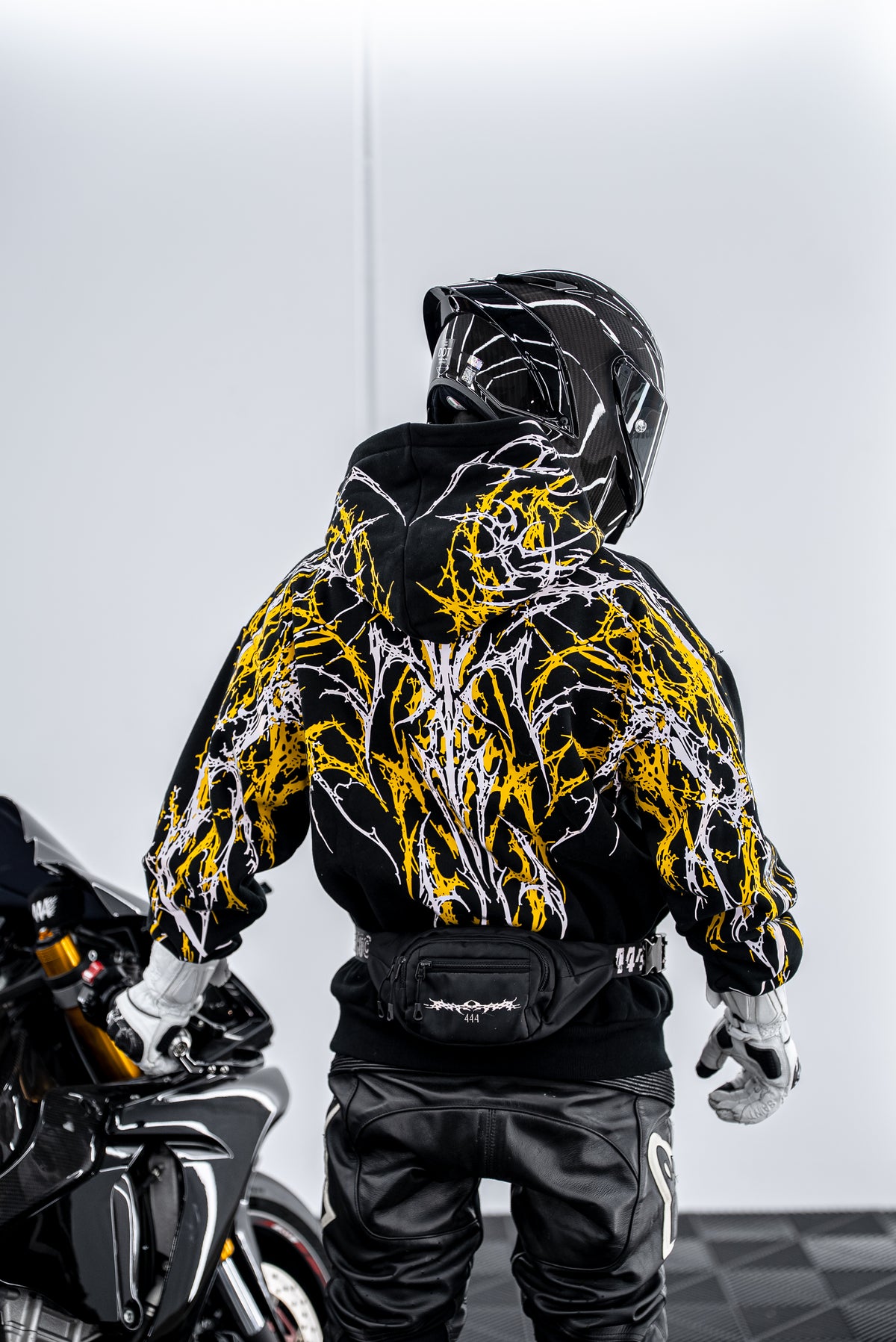 Yellow V5 Reflective Hoodie