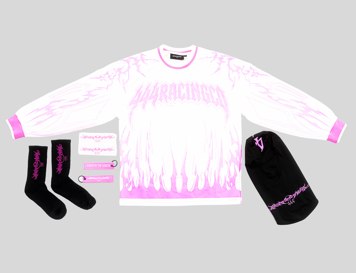 Baby Pink / White Jersey Bundle